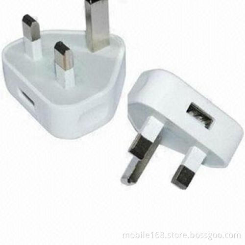 Mini portable USB wall charger, 10 colors